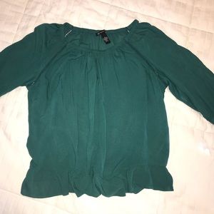 INC Aqua Blouse